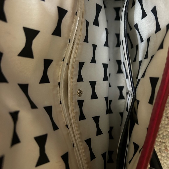 Kate Spade Cherry Red Pebbled Leather Satchel - Picture 4 of 5